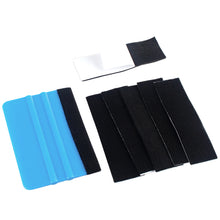 Load image into Gallery viewer, Car Scraper Fiber Vinyl Squeegee Spare Suede Fabric Cloth Wrap Tool Window Tint Scraper No Scratch Protector Edge Car Accessory