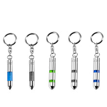 Load image into Gallery viewer, Car Static Eliminator Keychain Portable Static Rod Electrostatic Discharger Anti Static Keychain Decorative Pendant Electrostatic Release