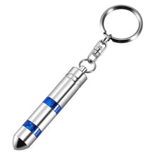Load image into Gallery viewer, Car Static Eliminator Keychain Portable Static Rod Electrostatic Discharger Anti Static Keychain Decorative Pendant Electrostatic Release