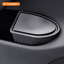 Load image into Gallery viewer, 2Pcs Car Door Trash Can Side Door Storage Box Organizer Push-to-Open Lid Design Front Seat Car Garbage Can for Tesla Model Y Accessories
