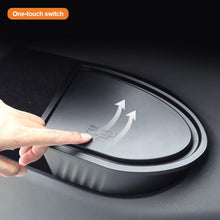 Load image into Gallery viewer, 2Pcs Car Door Trash Can Side Door Storage Box Organizer Push-to-Open Lid Design Front Seat Car Garbage Can for Tesla Model Y Accessories