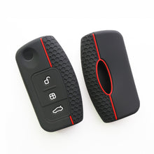 Load image into Gallery viewer, Silicone Car Key Cases Cover Fob Remote Control Case Keychain for Ford Fiesta Focus 2 C-Max Ecosport S-Max Fusion Mondeo