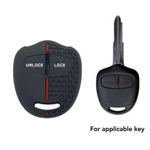 Load image into Gallery viewer, Silicone Key Case Cover Protected Fob for Mitsubishi Evolution Lancer EX Grandis Outlander Triton Pajero ASX