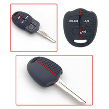 Load image into Gallery viewer, Silicone Key Case Cover Protected Fob for Mitsubishi Evolution Lancer EX Grandis Outlander Triton Pajero ASX