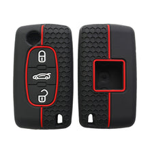 Load image into Gallery viewer, Silicone Key Case Cover Protected Fob for Peugeot 208 2008 308 3008 508 408 307 4008 for Citroen C3 C4 C5 C6 C8