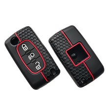 Load image into Gallery viewer, Silicone Key Case Cover Protected Fob for Peugeot 208 2008 308 3008 508 408 307 4008 for Citroen C3 C4 C5 C6 C8
