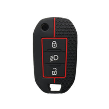 Load image into Gallery viewer, Silicone Remote Key Case Cover Shell Protected Holder Fob for Peugeot 3 Button For Peugeot 208 301 308 508 5008 3008 Citroen 2010 - 2023