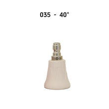 Load image into Gallery viewer, 0° 15° 25° 40° Car Wash Rubber Sleeve Sector Nozzle Splash Proof Stainless Steel Nozzle High Pressure Water Nozzle Accessories