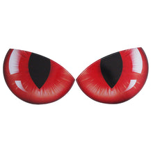 Load image into Gallery viewer, 2Pcs Car 3D Stereo Reflective Eyes Sticker Creative Rearview Mirror Sticker Decals Eyes Stickers
