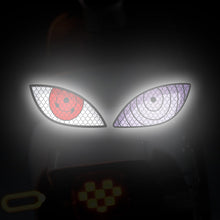 Load image into Gallery viewer, Pair Reflective Car Motorcycle Stickers Devil Eyes Helmet Fairing Rear Window Decoration Decal Electric Stickers