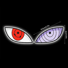 Load image into Gallery viewer, Pair Reflective Car Motorcycle Stickers Devil Eyes Helmet Fairing Rear Window Decoration Decal Electric Stickers