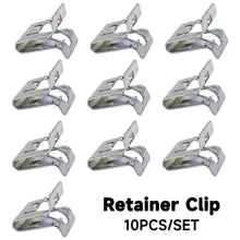 Load image into Gallery viewer, 10Pcs Car Dashboards DVD CD Panel Interior Trim Plate Fixed Clip Metal Retainer Clips Buckle Auto Fasteners