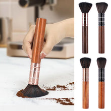Load image into Gallery viewer, Coffee Brush Grinder Cleaning Tool Wood Handle Espresso Machine Cleaner Powder Dusting Kitchen Home Cafe Barista Accessories