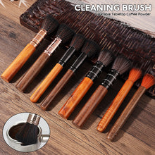 Load image into Gallery viewer, Coffee Brush Grinder Cleaning Tool Wood Handle Espresso Machine Cleaner Powder Dusting Kitchen Home Cafe Barista Accessories
