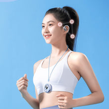 Load image into Gallery viewer, Single Ear AI Intelligent Translation Bluetooth Headset OWS Hanging Ear Long Endurance Sports Headset With Digital Display