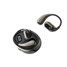 Load image into Gallery viewer, Single Ear AI Intelligent Translation Bluetooth Headset OWS Hanging Ear Long Endurance Sports Headset With Digital Display