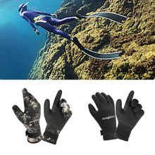 Load image into Gallery viewer, 1Pair 3MM Anti-Cut Anti-Stab Diving Gloves Outdoor Warm Non-Slip Sports Rubber Gloves