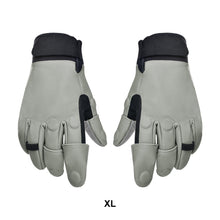 Load image into Gallery viewer, 1Pair Winter Magnetic Fishing Gloves Clamshell Design Outdoor Sports Warm Anti-Slip Wear-Resistant Glove Self-Adhesive Cloth Fixed