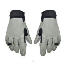 Load image into Gallery viewer, 1Pair Winter Magnetic Fishing Gloves Clamshell Design Outdoor Sports Warm Anti-Slip Wear-Resistant Glove Self-Adhesive Cloth Fixed