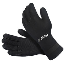 Load image into Gallery viewer, 1Pair 3MM Non-Slip Cold-Resistant Scratch Resistant Diving Gloves Outdoor Fishing Equipment