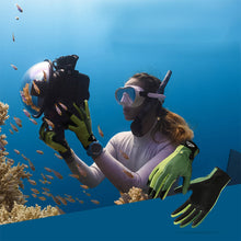 Load image into Gallery viewer, 1 Pair Outdoor Beach Comb Gloves Diving Surfing Catching Fish Anti-Slip Wear-Resistant Gloves Self-Adhesive Cloth Fixed