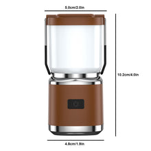 Load image into Gallery viewer, 1PC Outdoor Portable Camping Light Retro Atmosphere Light With Handle Type-C Charging Emergency Flashlight