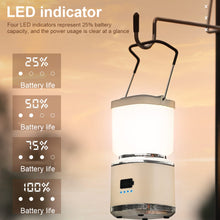 Load image into Gallery viewer, 1PC Outdoor Portable Camping Light Retro Atmosphere Light With Handle Type-C Charging Emergency Flashlight