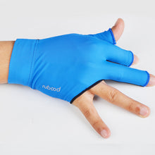Load image into Gallery viewer, 1 Pair Three-Finger Billiard Gloves Splice Design With Non-Slip Mat Wear-Resistant Breathable Sports Gloves