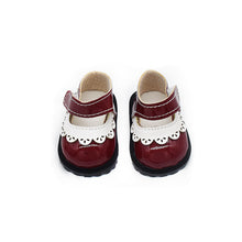 Load image into Gallery viewer, Miniature Patterned Leather Shoes for 17cm Dolls Cute Fashion Accessories Doll Clothes DIY Doll Accessories Gifts for Girls Friends