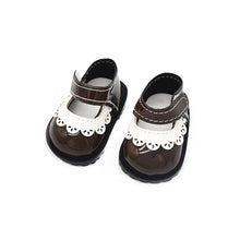 Load image into Gallery viewer, Miniature Patterned Leather Shoes for 17cm Dolls Cute Fashion Accessories Doll Clothes DIY Doll Accessories Gifts for Girls Friends