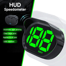 Load image into Gallery viewer, Car GPS Speedometer HUD Head Display Digital Speed Meter with KMH MPH Dispaly for Truck Motorcycle Plug and Play Auto Part Accessories