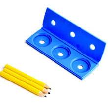 Load image into Gallery viewer, Magic Tricks Pencil Penetration Coins Pens Through Hole Close Up Illusion Toy Coin Escape Prop Street Illusions Gimmick Props