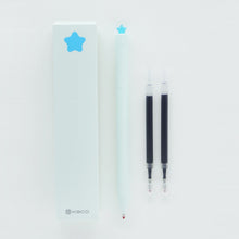 Load image into Gallery viewer, Rotary Press Signature Pen Set 0.5mm Gift Box Fun Stationery with Design Kawaii School Supplies Student Gifts