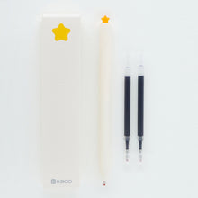 Load image into Gallery viewer, Rotary Press Signature Pen Set 0.5mm Gift Box Fun Stationery with Design Kawaii School Supplies Student Gifts