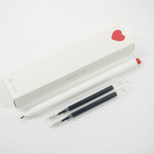 Load image into Gallery viewer, Rotary Press Signature Pen Set 0.5mm Gift Box Fun Stationery with Design Kawaii School Supplies Student Gifts