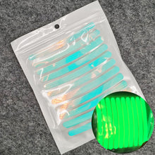 Load image into Gallery viewer, 20Pcs Wheel Hub Sticker Luminous Stripe Tape Car Motorcycle Decal Night Driving Safety Decorative Accessory