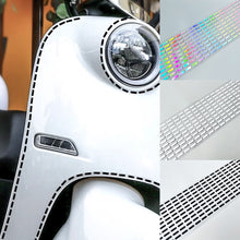 Load image into Gallery viewer, Motorcycle DIY Dotted Line Decoration Reflective Stickers Waterproof Car Body Decals Vinyl Automotive Striping Tape