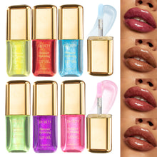 Load image into Gallery viewer, Mint Flavored Lip Oil Water Gloss Glass Lips Plump Lips Lip Gloss Moisturizing Long-lasting Non Stick To Cup Lip Oil
