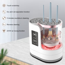 Load image into Gallery viewer, Makeup Brush Washer Lazy Household Electric Cleaning Quick Drying Brush Charging Automatic Washer Tool