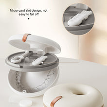 Load image into Gallery viewer, Doughnut Braces Storage Box Invisible Braces Orthodontic Retainers Storage Box Portable Denture Storage Box