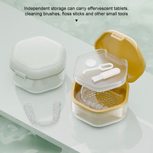 Load image into Gallery viewer, Invisible Braces Box Holder Storage Box Concealed Beauty Correction Portable Denture Storage Box Braces Storage Box