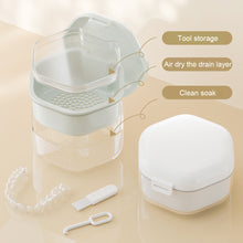 Load image into Gallery viewer, Invisible Braces Box Holder Storage Box Concealed Beauty Correction Portable Denture Storage Box Braces Storage Box