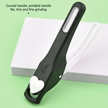 Load image into Gallery viewer, One Line Anti Splash Scissors DIY Nail Stainless Steel Nail Blade Scissors Extended Phototherapy Nail French U-shaped Nail Clipper