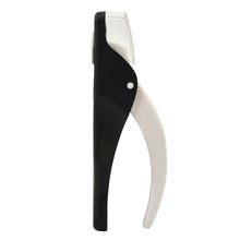 Load image into Gallery viewer, One Line Anti Splash Scissors DIY Nail Stainless Steel Nail Blade Scissors Extended Phototherapy Nail French U-shaped Nail Clipper