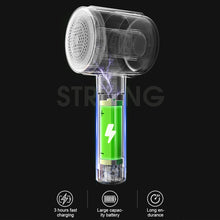 Load image into Gallery viewer, Electric Lint Remover Rechargeable Pellet Fabric Shaver for Clothing Clothes Fluff Remover Portable Hair Balls Fuzz Removers