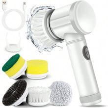 Load image into Gallery viewer, Electric Cleaning Brush Kitchen Bathroom Multifunctional Cleaner Lightweight Portable Electric Shoe Cleaning Brush