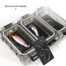 Load image into Gallery viewer, Square Fishing Tool Accessory Storage Box Compact Portable Tool Box Fishing Boat Bait Storage Box Fishing Hook Fake Bait Lure Box