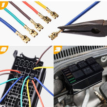 Load image into Gallery viewer, DC12V/24V 15-Way Fuse Relay Box with 10 40A Relays Fuse Block 4-Pin or 5-Pin Relays for Automotive Marine RV Boat