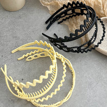 Load image into Gallery viewer, 9pcs/set Simple Versatile Non-slip Headband Multicolor Frosted Hair Hoop Hair Band Headwear Hair Styling Accessories for Women
