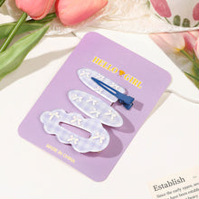 Load image into Gallery viewer, 3pcs/set Versatile Hair Clips Sweet Cute Rabbit Cloud Shape Bangs Hairpin Headwear Hair Styling Accessories for Women